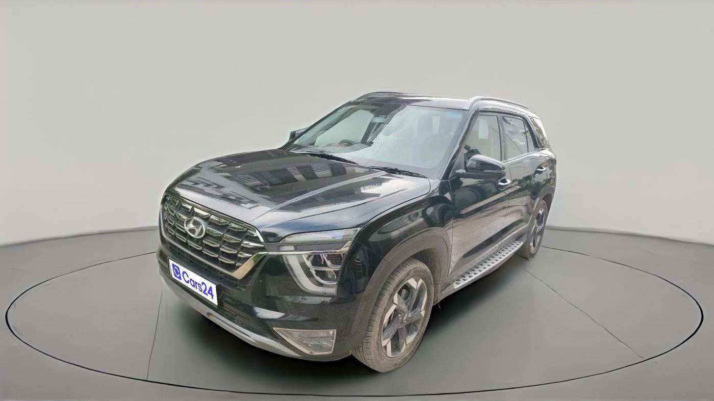 2024 Hyundai ALCAZAR  SIGNATURE (O) DCT 1.5 PETROL 7STR, Petrol, Automatic, 15,830 km, exterior