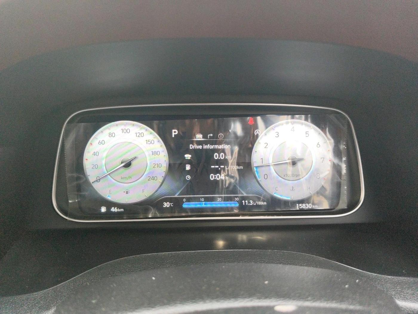 2024 Hyundai ALCAZAR  SIGNATURE (O) DCT 1.5 PETROL 7STR, Petrol, Automatic, 15,830 km, interior