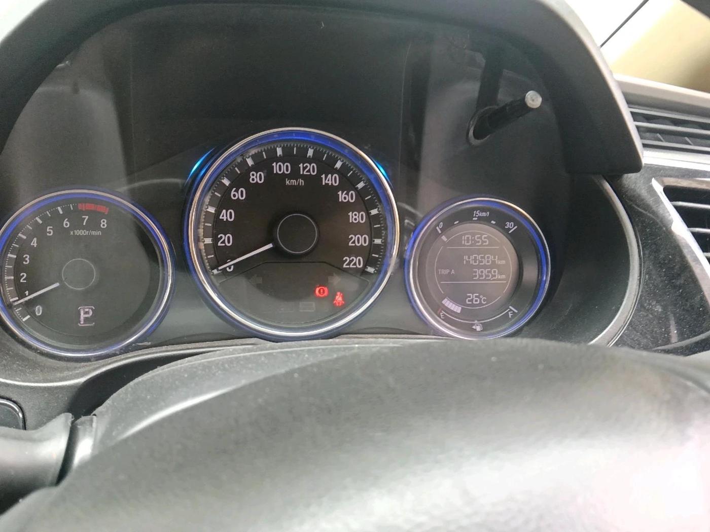 2015 Honda City 1.5L I-VTEC SV CVT, CNG, Automatic, 1,40,584 km, interior