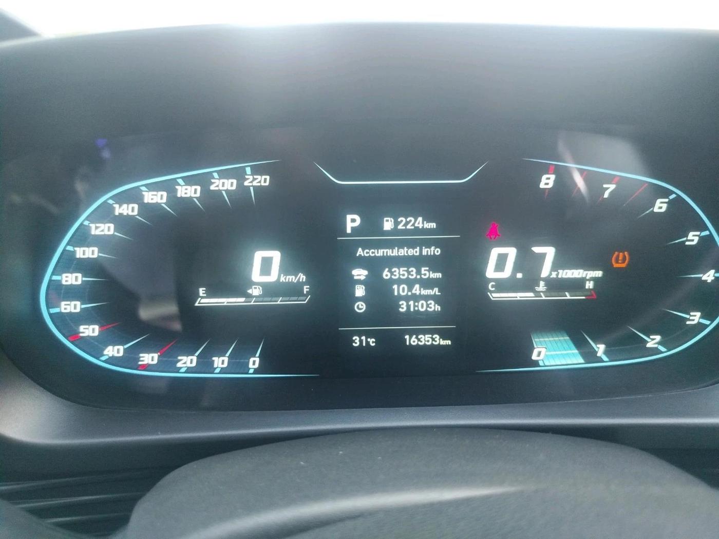 2021 Hyundai NEW I20 SPORTZ 1.2 AT, Petrol, Automatic, 16,353 km, interior