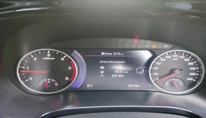 2019 KIA SELTOS HTX PLUS 1.5 DIESEL, Diesel, Manual, 90,778 km, interior