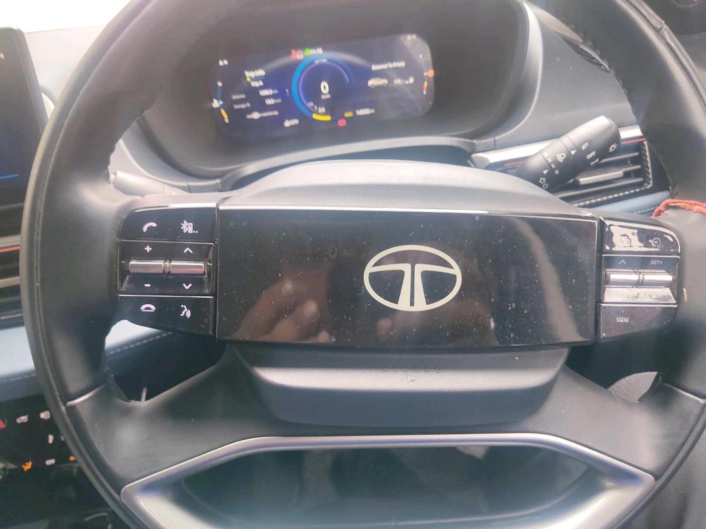 2025 Tata Curvv Creative Plus S 1.2 Petrol 6MT, Petrol, Manual, 14,592 km, interior