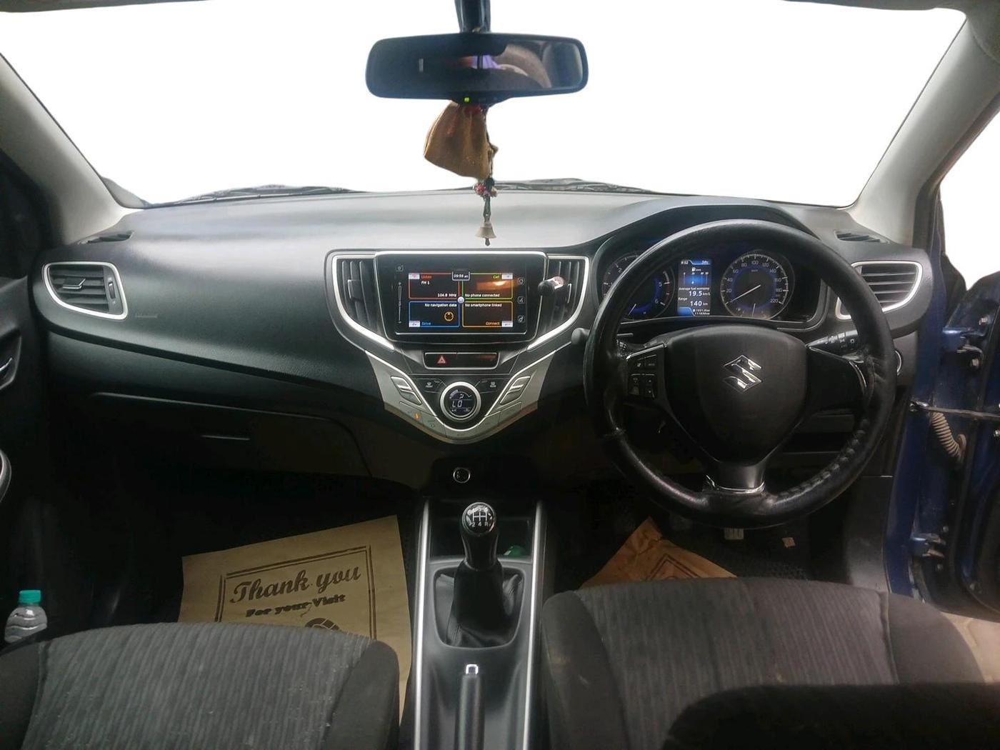 2016 Maruti Baleno ALPHA DIESEL 1.3, Diesel, Manual, 1,11,637 km, interior
