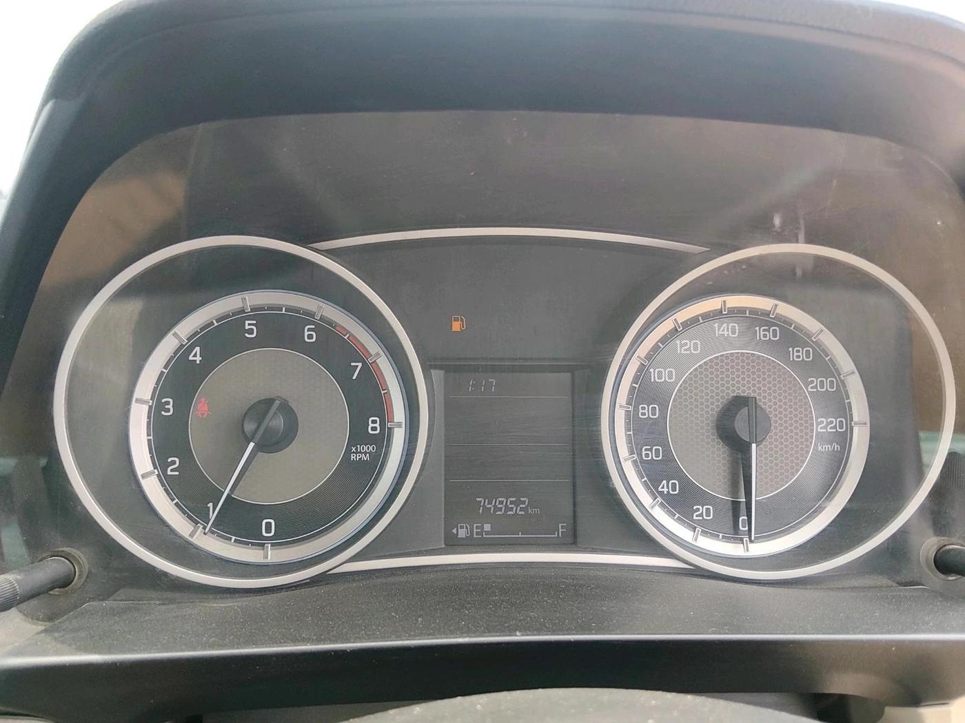 2019 Maruti Dzire VXI, Petrol, Manual, 74,952 km, interior