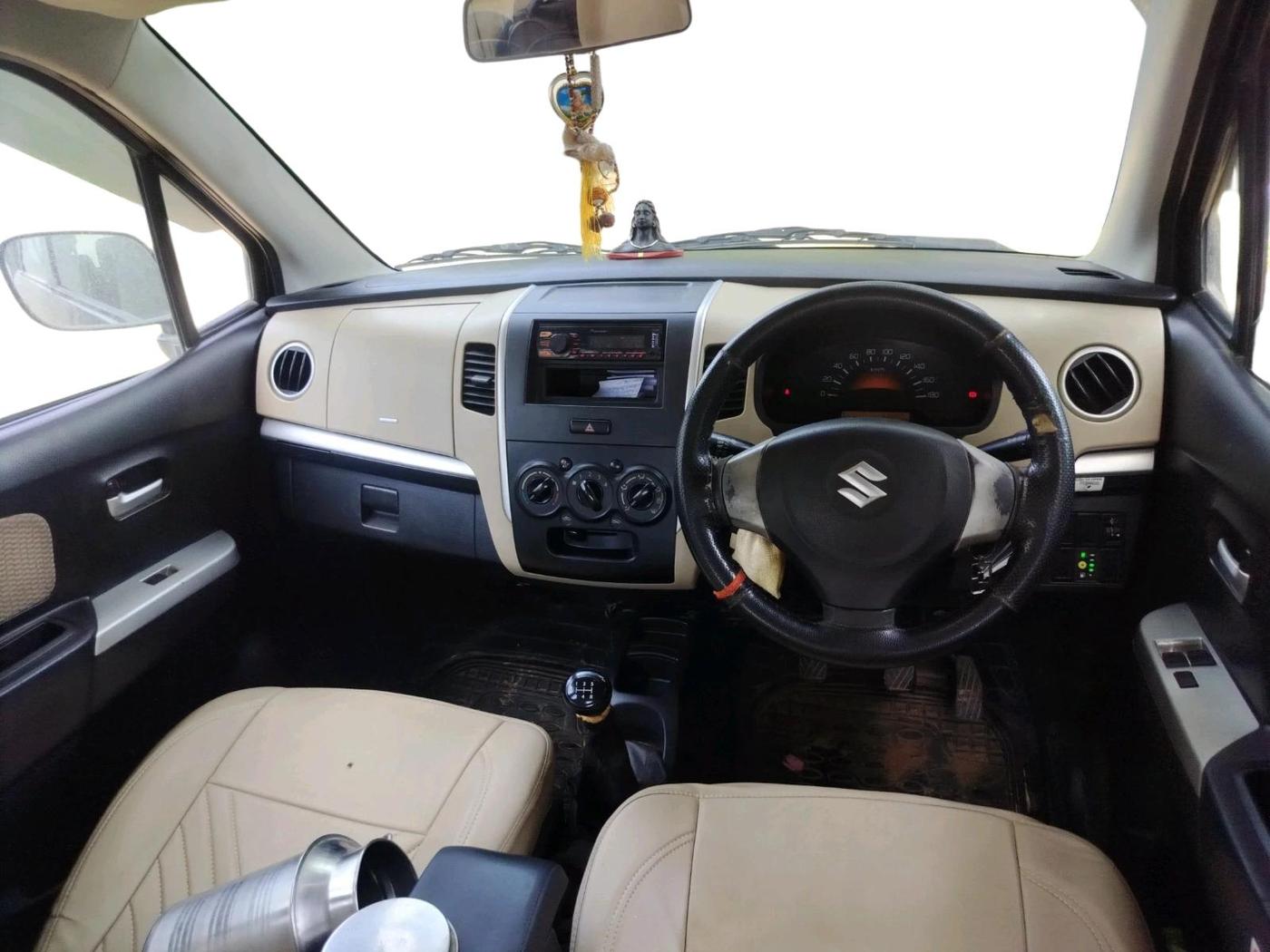 2018 Maruti Wagon R 1.0 LXI CNG, CNG, Manual, 82,293 km, interior