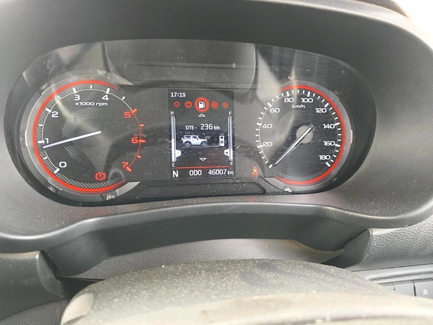 2023 Mahindra Thar LX HARD TOP 4WD MT, Diesel, Manual, 46,007 km, interior