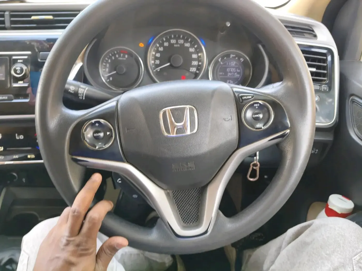 2017 Honda City 1.5L I-VTEC SV, CNG, Manual, 1,07,051 km, interior