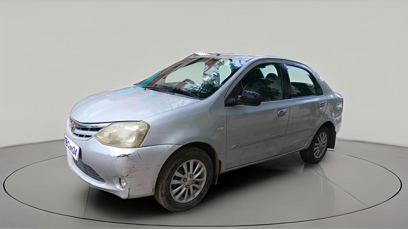 2011 Toyota Etios V, Petrol, Manual, 1,01,621 km, exterior