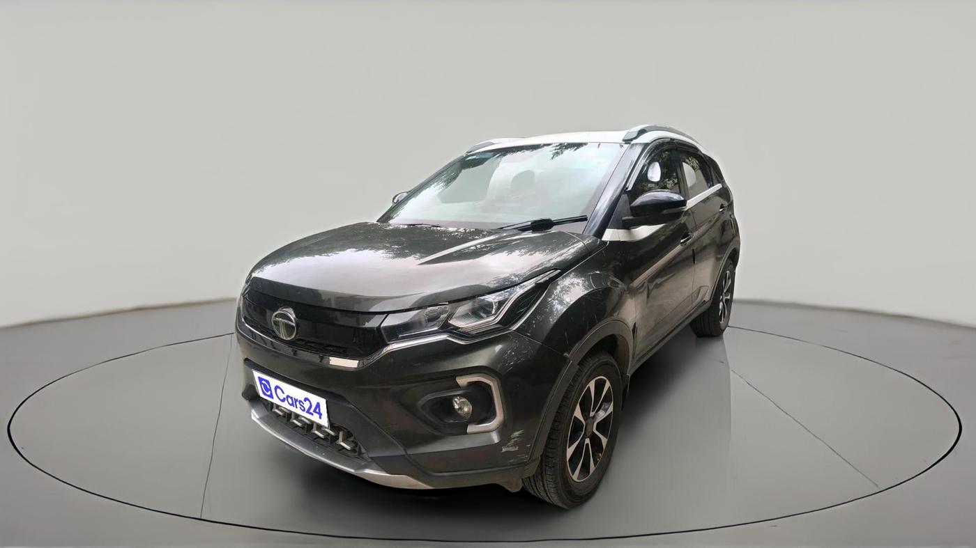 2020 Tata NEXON XZ PLUS (O) PETROL DUAL TONE, Petrol, Manual, 82,880 km, exterior