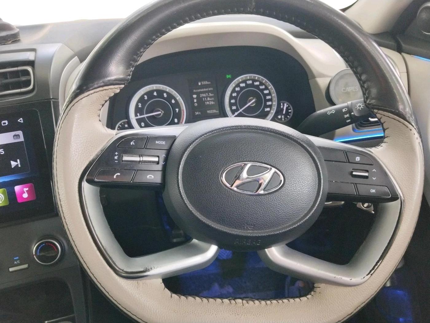 2021 Hyundai Creta E 1.5 PETROL, Petrol, Manual, 90,228 km, interior