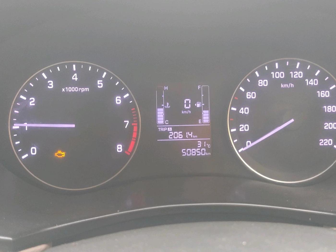 2018 Hyundai Elite i20 SPORTZ 1.2, CNG, Manual, 51,000 km, interior