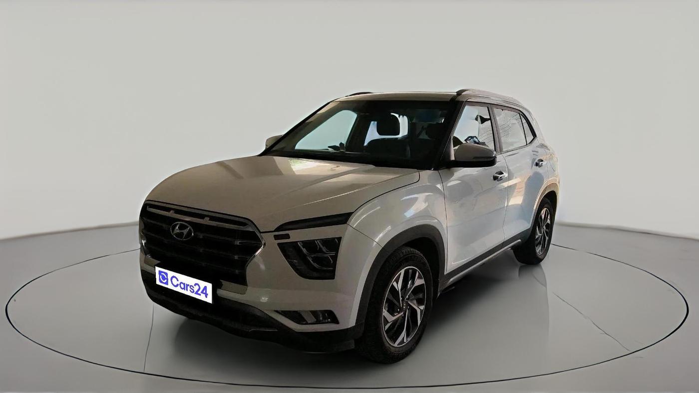 2021 Hyundai Creta SX (O) IVT 1.5 PETROL, Petrol, Automatic, 75,633 km, exterior