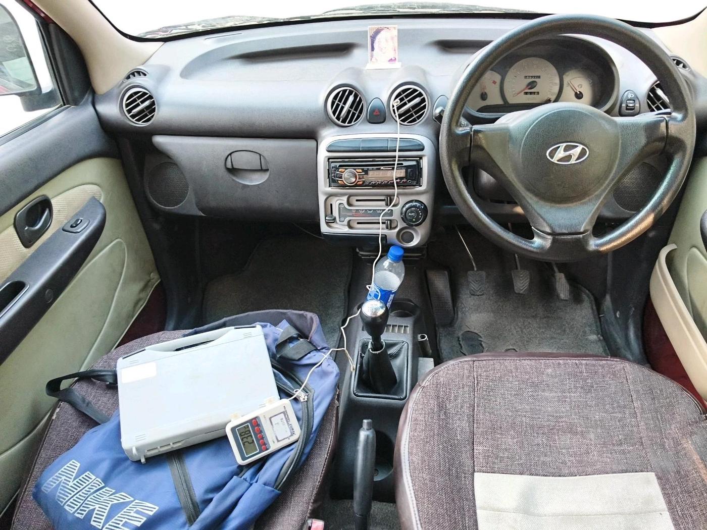2011 Hyundai Santro Xing GL PLUS, Petrol, Manual, 89,210 km, interior
