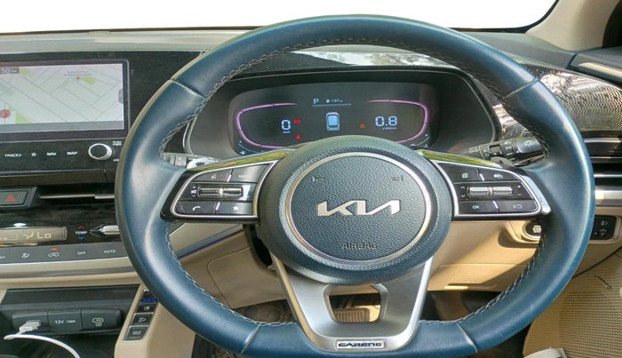 2022 KIA CARENS LUXURY PLUS 1.5 DIESEL AT 6 STR, Diesel, Automatic, 21,138 km, interior