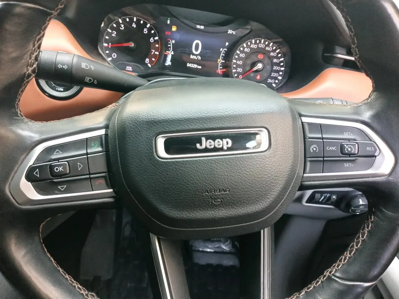 2022 Jeep Compass LIMITED (O) 1.4 PETROL DCT, Petrol, Automatic, 56,121 km, interior
