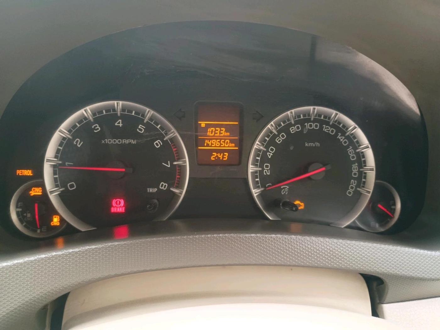 2018 Maruti Ertiga VXI CNG, CNG, Manual, 1,49,650 km, interior