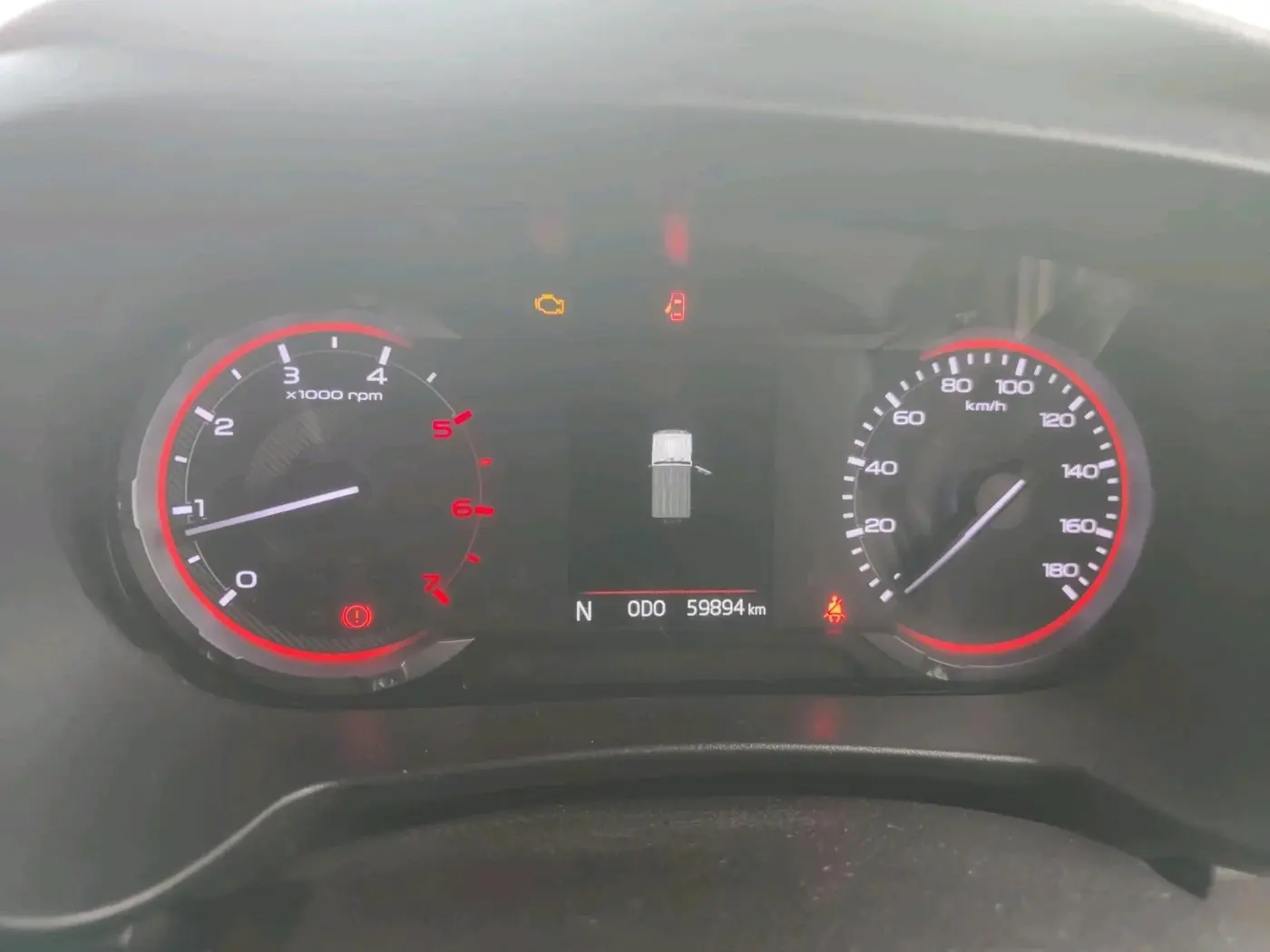 2022 Mahindra Thar LX HARD TOP 4WD MT, Diesel, Manual, 59,894 km, interior