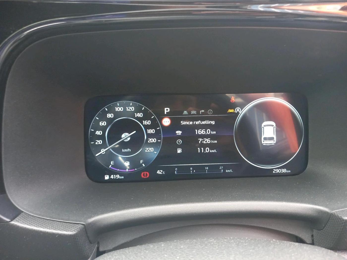 2025 KIA SONET GTX PLUS 1.0 TURBO PETROL DCT, Petrol, Automatic, 29,038 km, interior