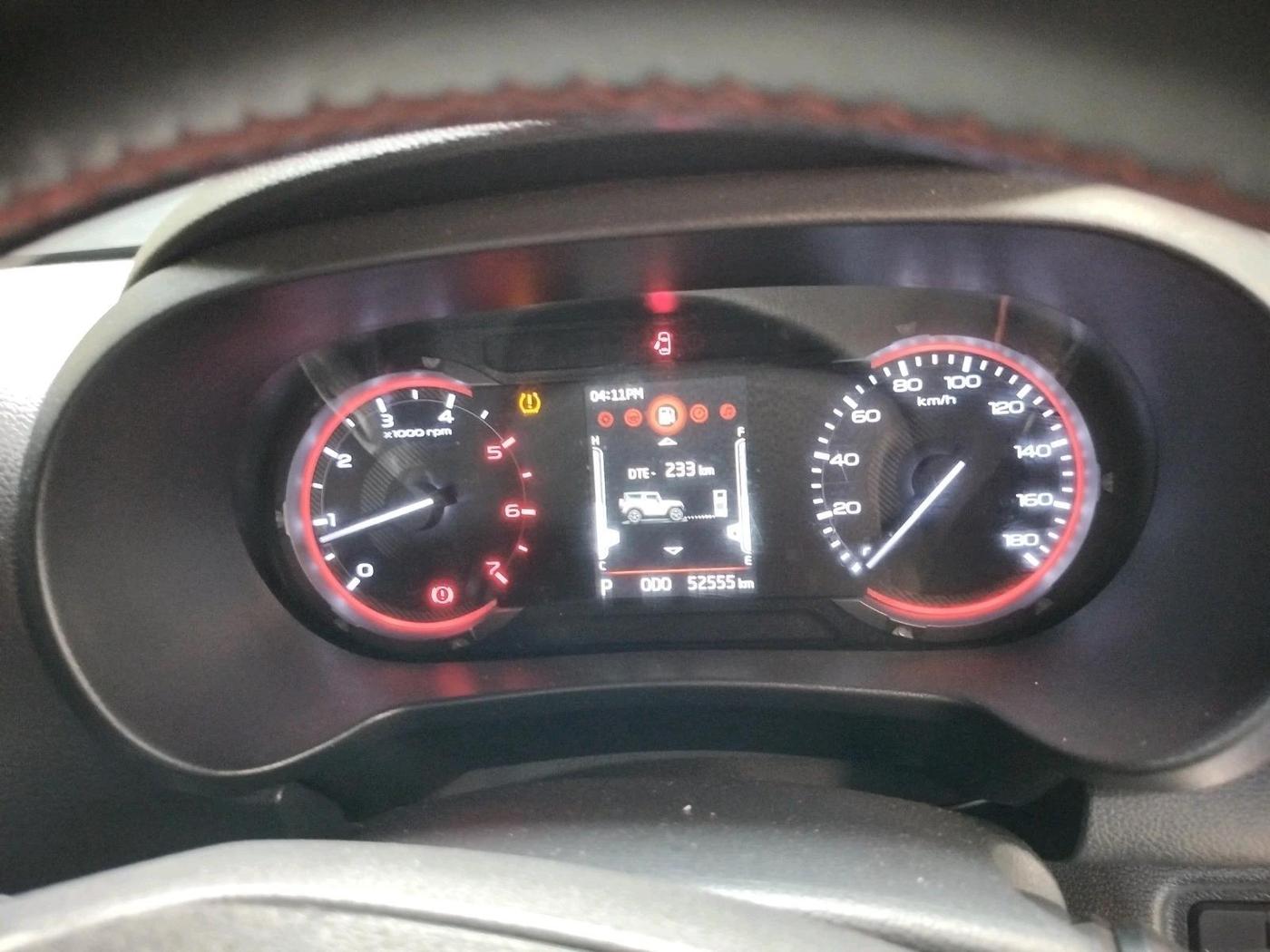 2022 Mahindra Thar LX D AT 4WD HT, Diesel, Automatic, 52,555 km, interior
