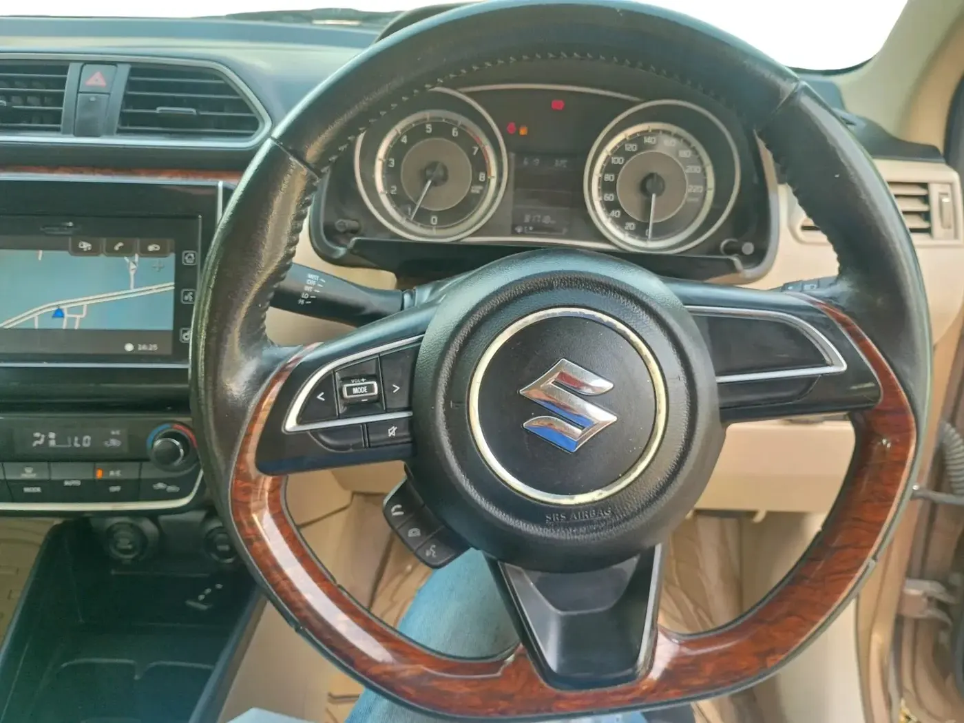 2018 Maruti Dzire ZXI, CNG, Manual, 81,718 km, interior