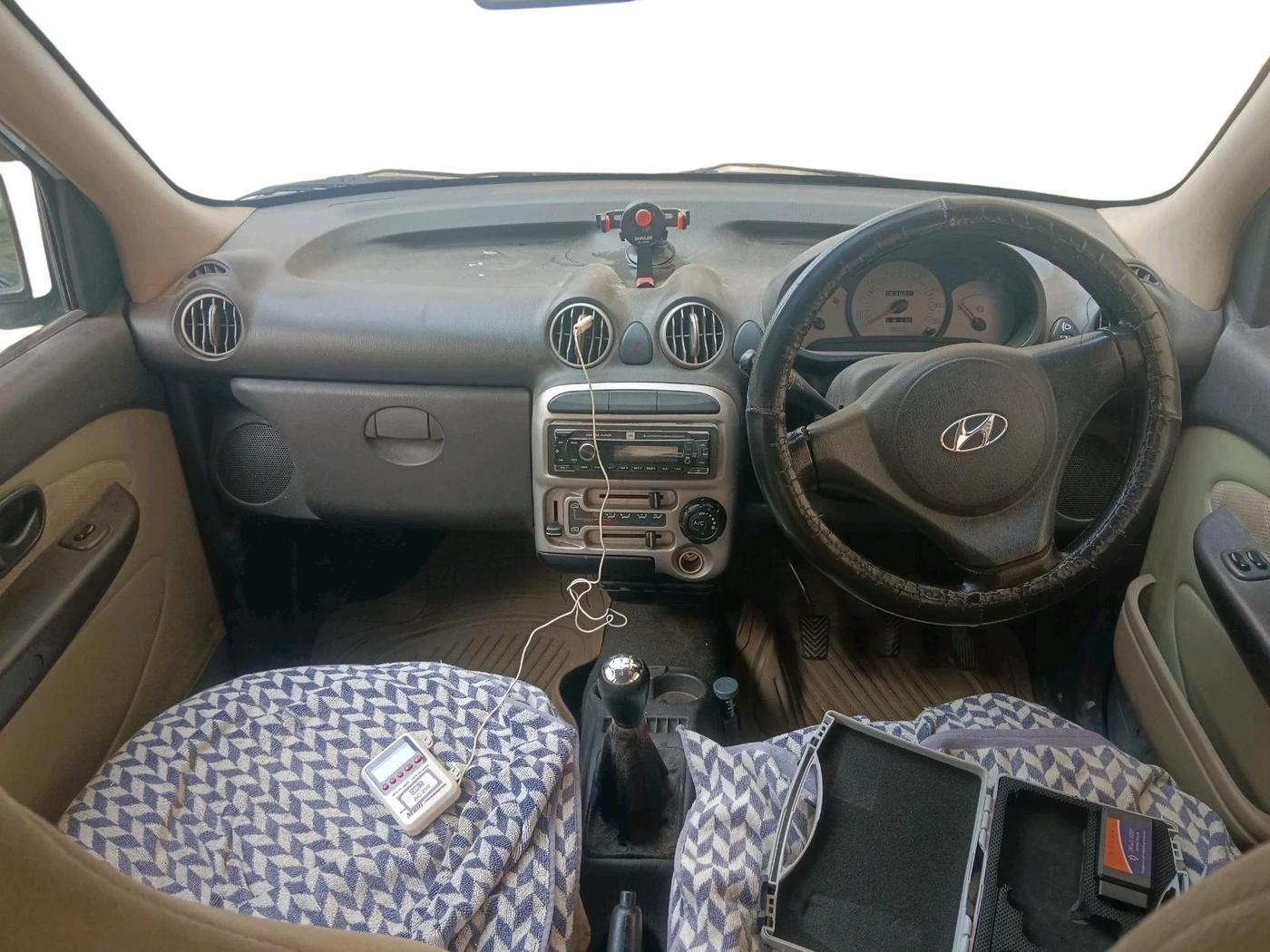 2012 Hyundai Santro Xing GL PLUS, Petrol, Manual, 83,600 km, interior