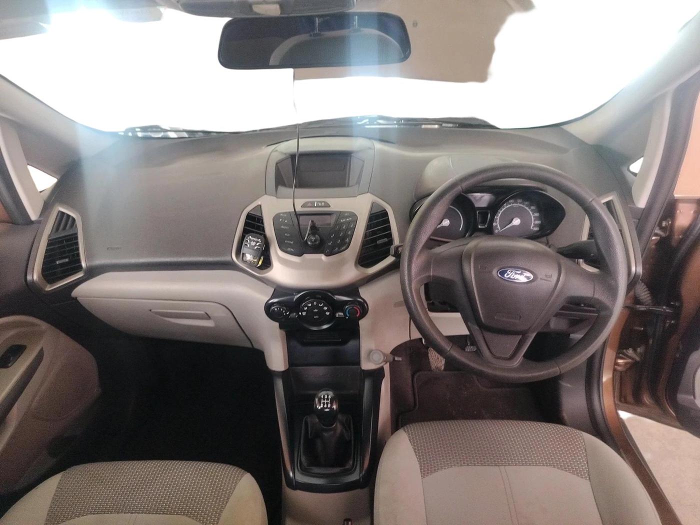 2016 Ford Ecosport AMBIENTE 1.5L PETROL, Petrol, Manual, 60,694 km, interior