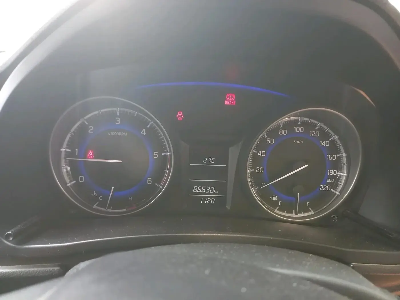 2017 Maruti Baleno DELTA DIESEL 1.3, Diesel, Manual, 86,630 km, interior