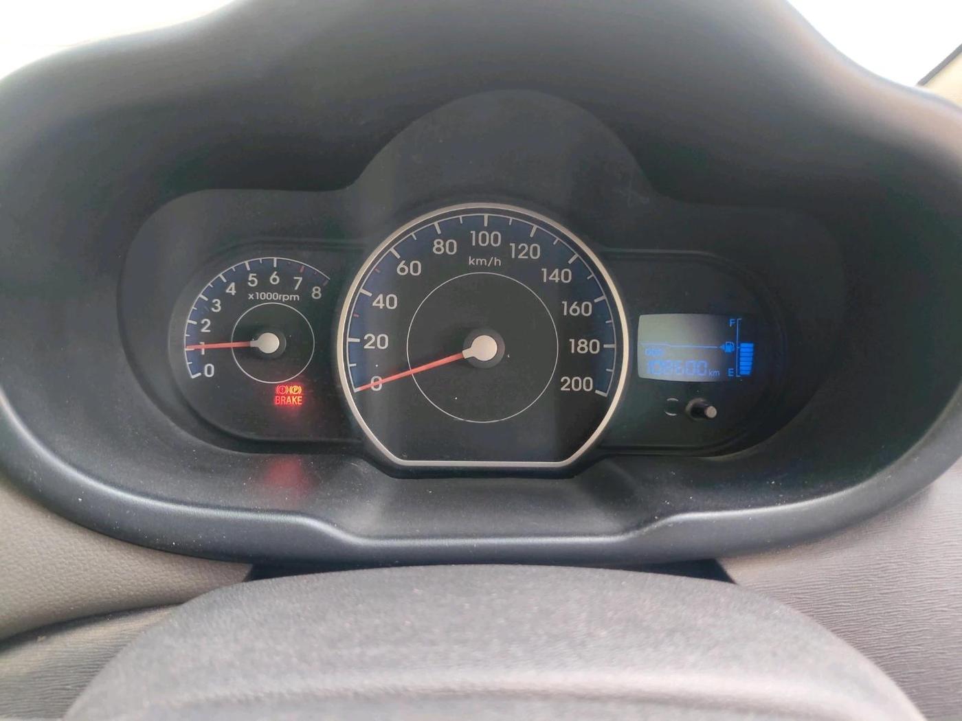 2011 Hyundai i10 MAGNA 1.2, CNG, Manual, 1,08,600 km, interior
