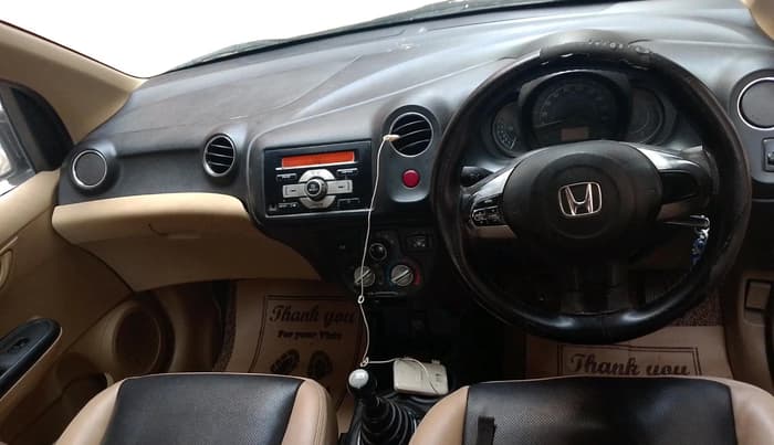 2015 Honda Amaze 1.2L I-VTEC S, CNG, Manual, 1,13,861 km, interior