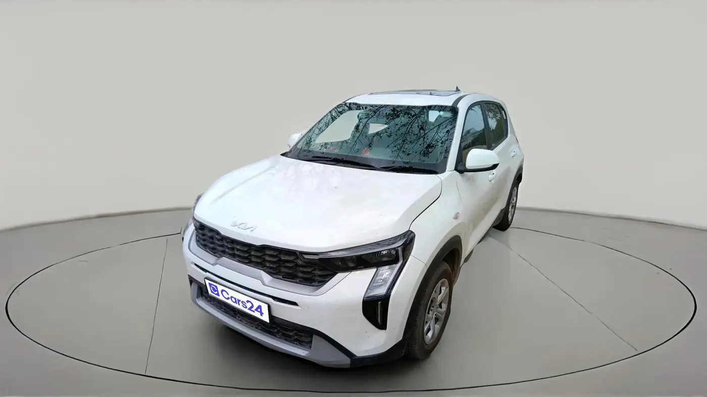 2025 KIA SONET HTE (O) 1.2 Petrol MT, CNG, Manual, 2,700 km, exterior