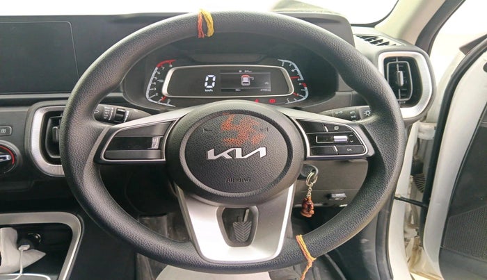 2025 KIA SONET HTE (O) 1.2 Petrol MT, CNG, Manual, 2,700 km, interior
