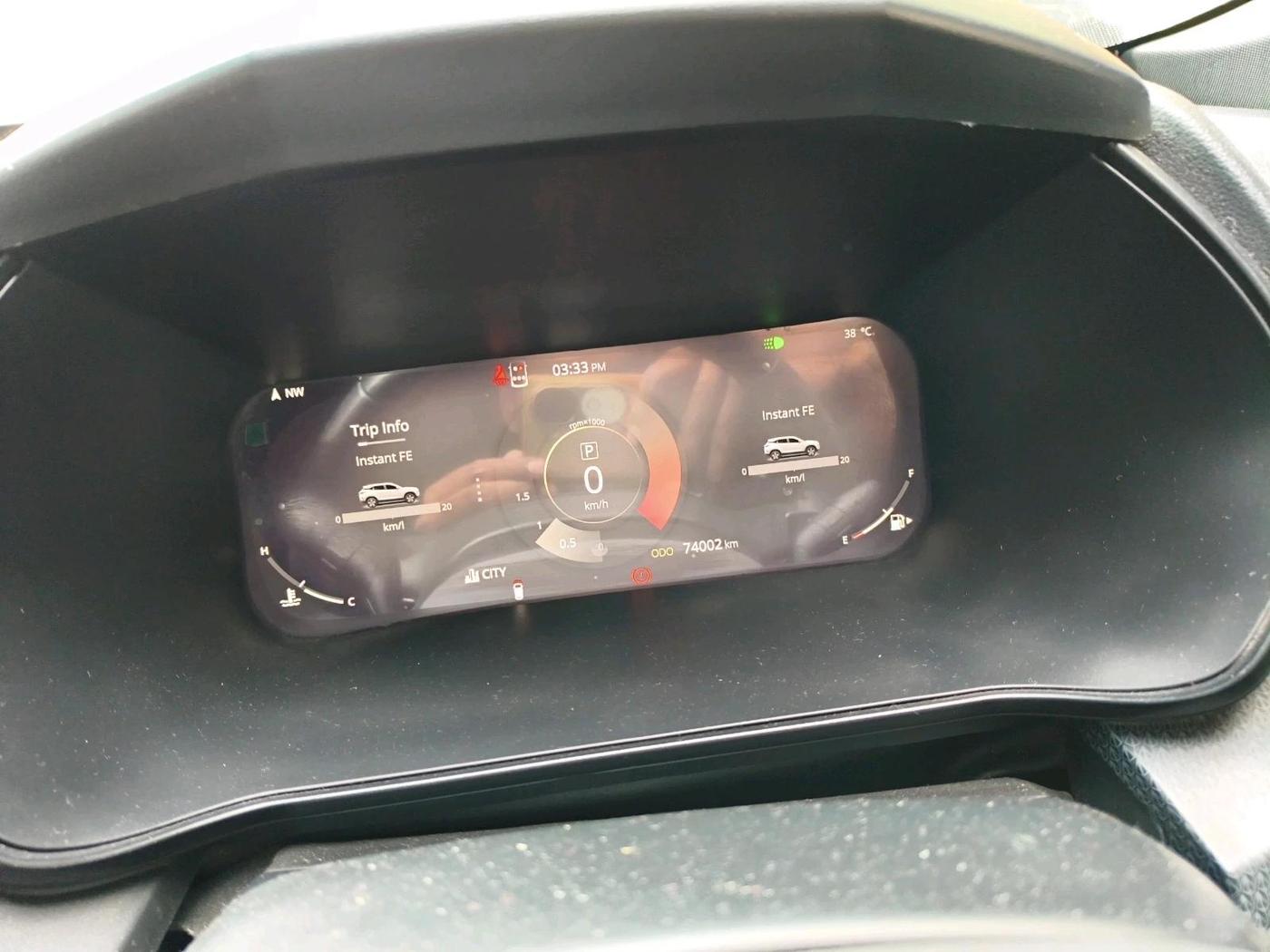 2024 Tata Harrier PURE PLUS S DARK EDITION AT, Diesel, Automatic, 74,002 km, interior