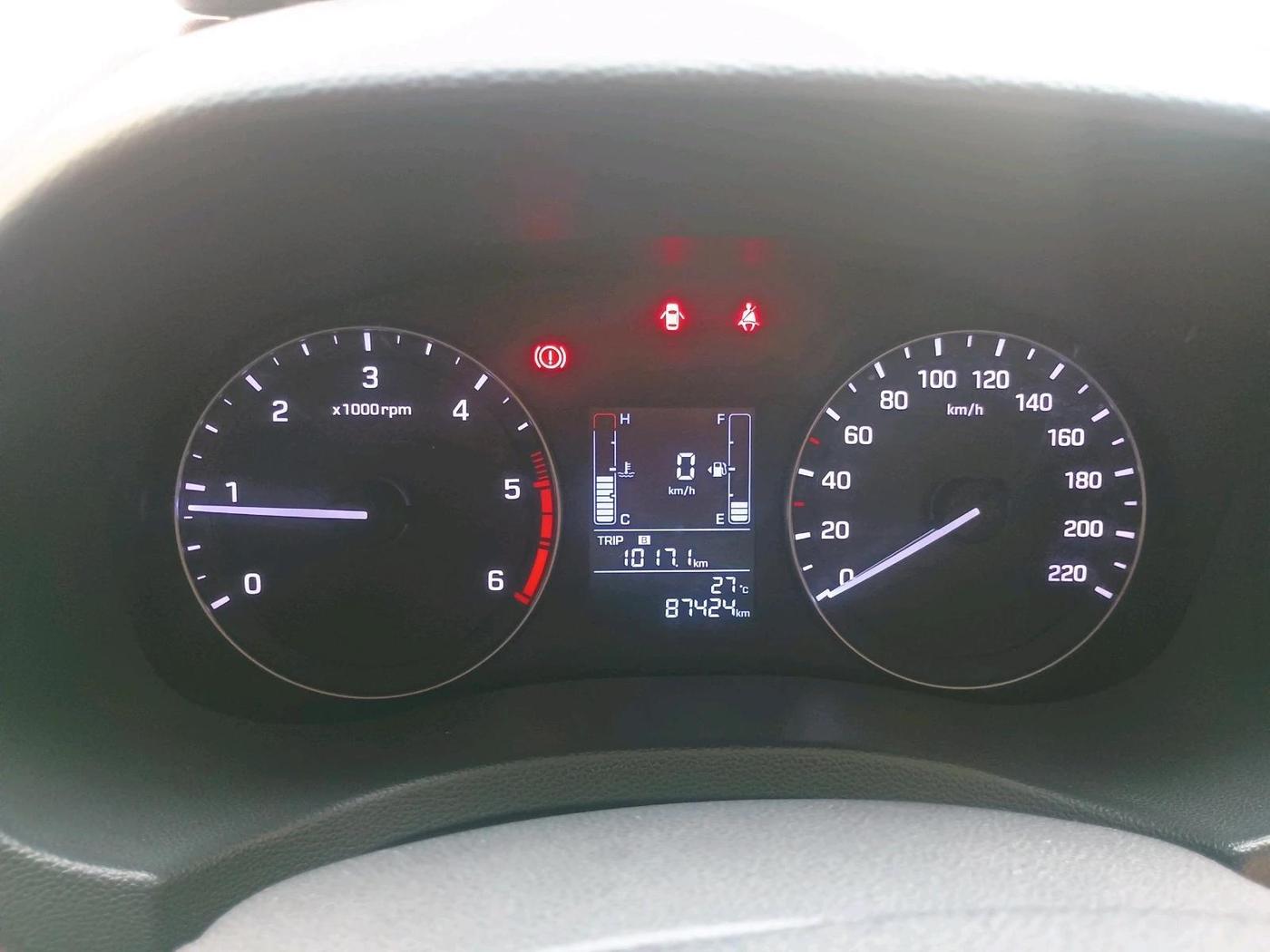 2016 Hyundai Creta S PLUS 1.4 DIESEL, Diesel, Manual, 87,424 km, interior