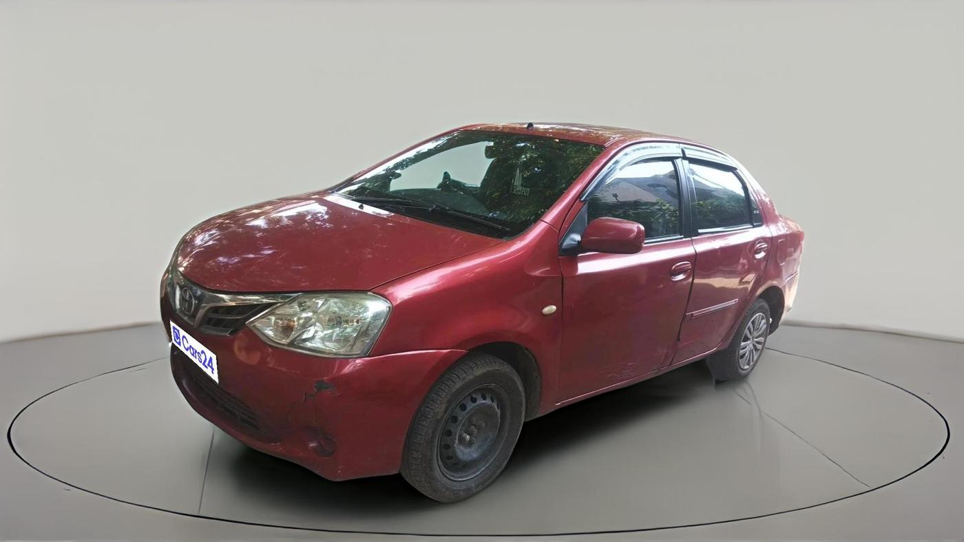 2012 Toyota Etios G, Petrol, Manual, 1,51,707 km, exterior