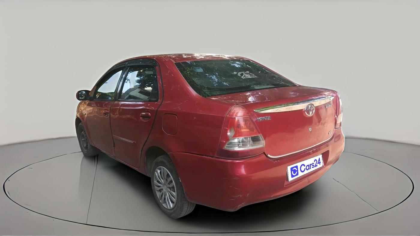 2012 Toyota Etios G, Petrol, Manual, 1,51,707 km, exterior