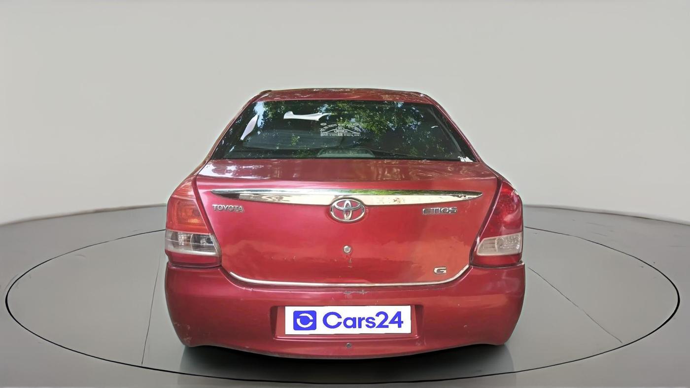2012 Toyota Etios G, Petrol, Manual, 1,51,707 km, exterior