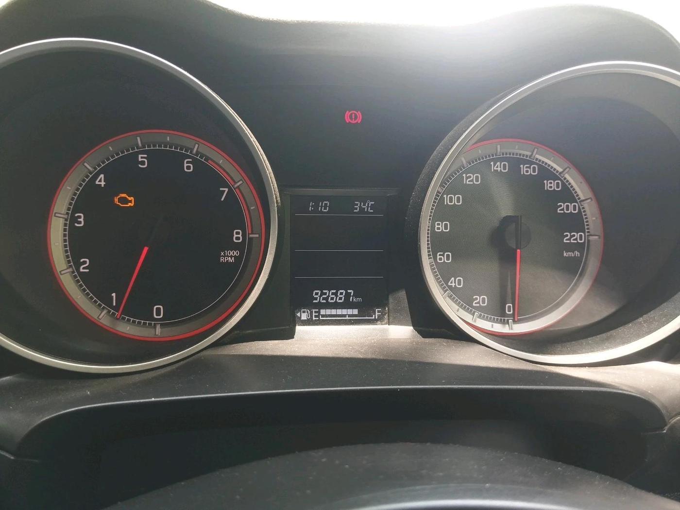 2020 Maruti Swift ZXI, Petrol, Manual, 92,687 km, interior