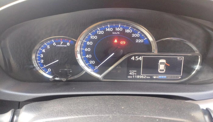 2018 Toyota YARIS G MT, Petrol, Manual, 1,18,962 km, interior