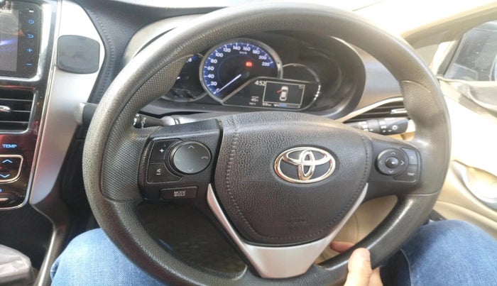 2018 Toyota YARIS G MT, Petrol, Manual, 1,18,962 km, interior