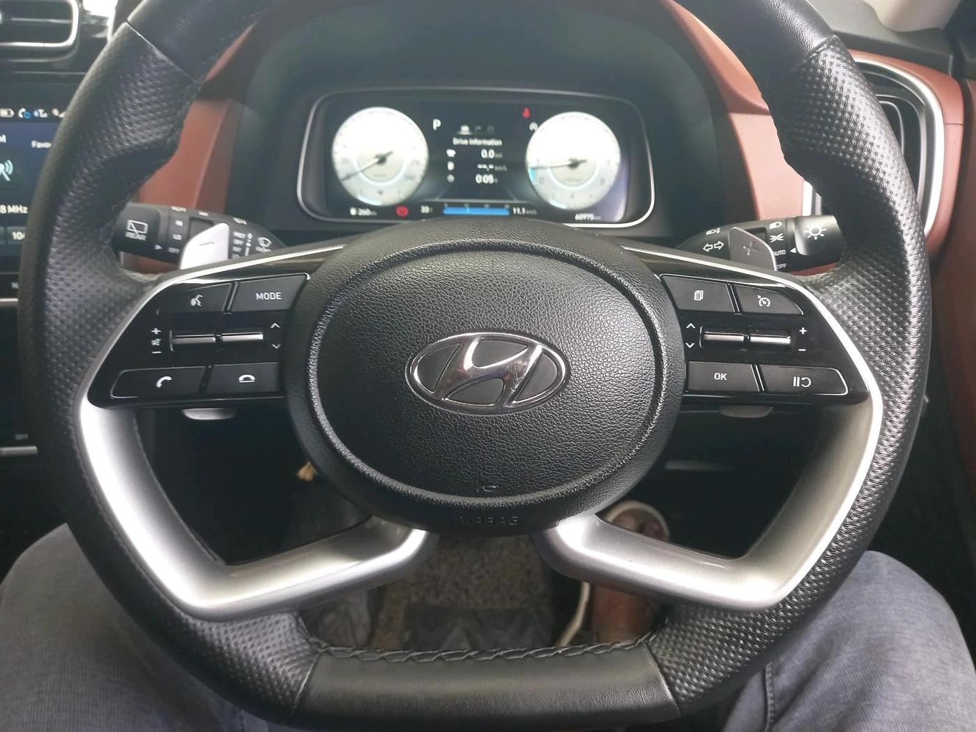 2024 Hyundai ALCAZAR 1.5 SIGNATURE (O) DCT 6STR TURBO P, Petrol, Automatic, 60,975 km, interior