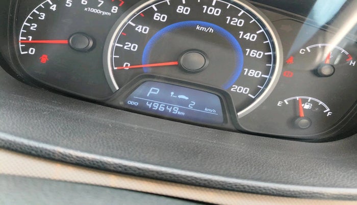 2017 Hyundai Grand i10 MAGNA AT 1.2 KAPPA VTVT, Petrol, Automatic, 49,649 km, interior