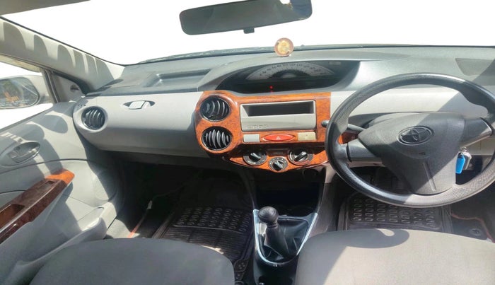 2011 Toyota Etios G, Petrol, Manual, 85,854 km, interior