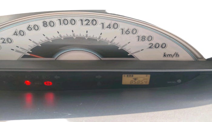 2011 Toyota Etios G, Petrol, Manual, 85,854 km, interior