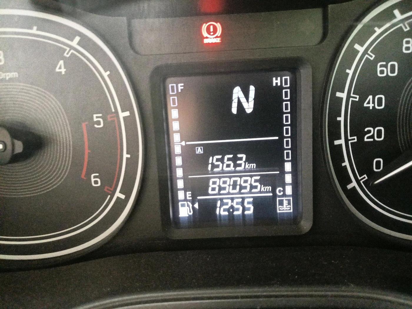 2018 Maruti Vitara Brezza VDI AMT, Diesel, Automatic, 89,095 km, interior