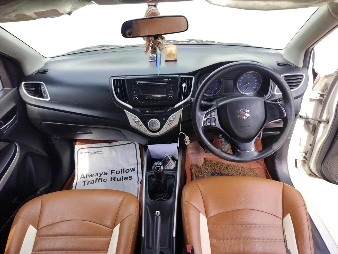 2016 Maruti Baleno DELTA PETROL 1.2, Petrol, Manual, 2,15,417 km, interior