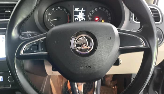 2017 Skoda Rapid Elegance 1.6 MPI AT, Petrol, Automatic, 70,623 km, interior