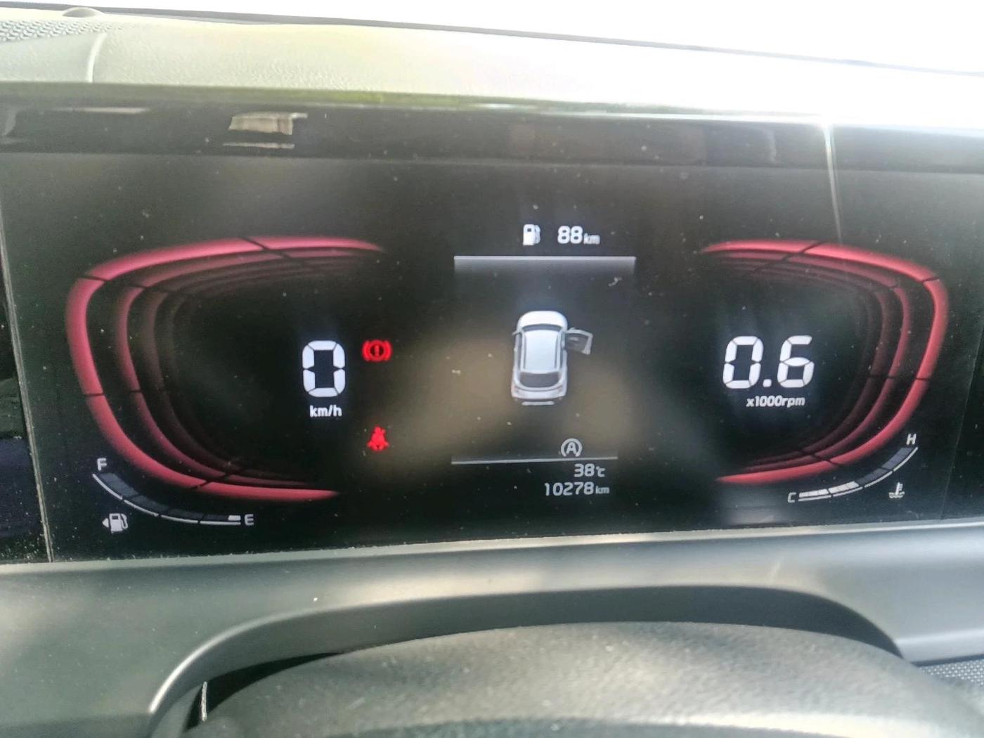 2025 KIA SELTOS HTE (O)1.5 Petrol MT, Petrol, Manual, 10,279 km, interior