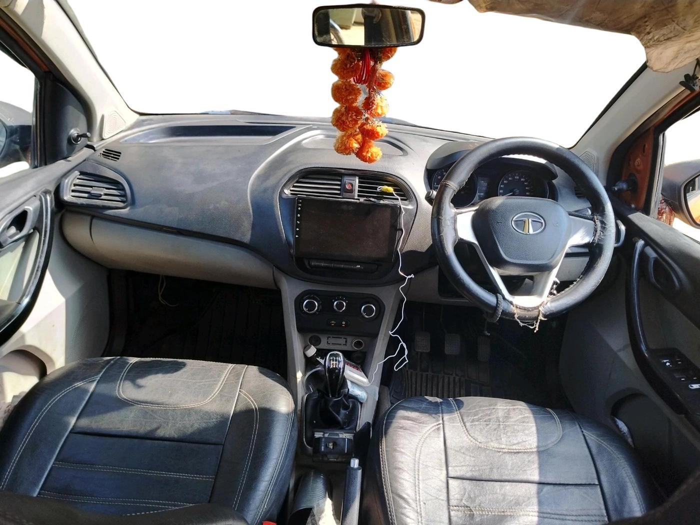 2016 Tata Tiago XM PETROL, CNG, Manual, 1,10,656 km, interior