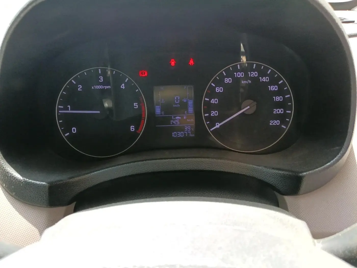 2019 Hyundai Creta E PLUS 1.4 DIESEL, Diesel, Manual, 1,03,077 km, interior