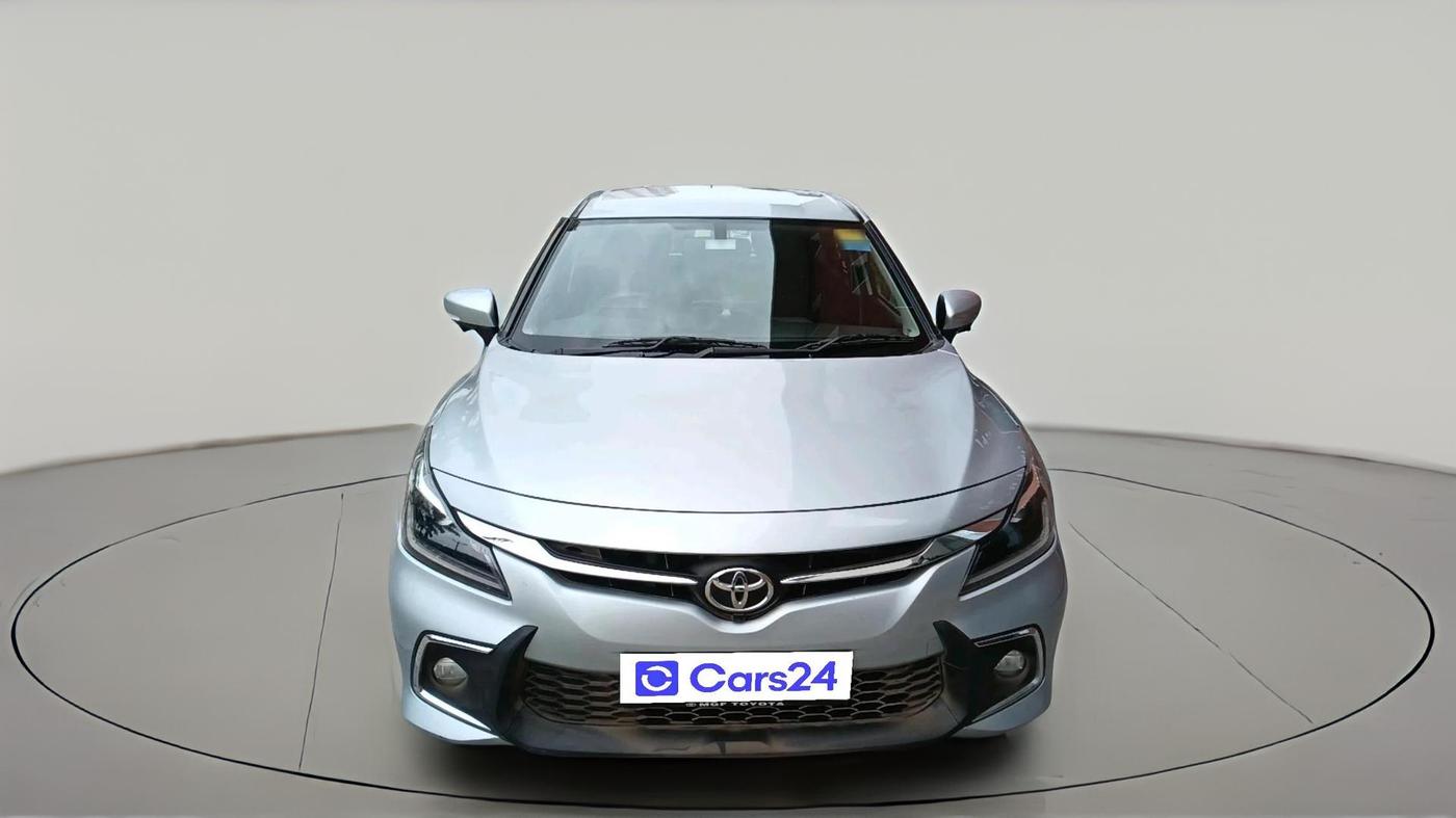 2024 Toyota Glanza V AMT, Petrol, Automatic, 67,933 km, exterior